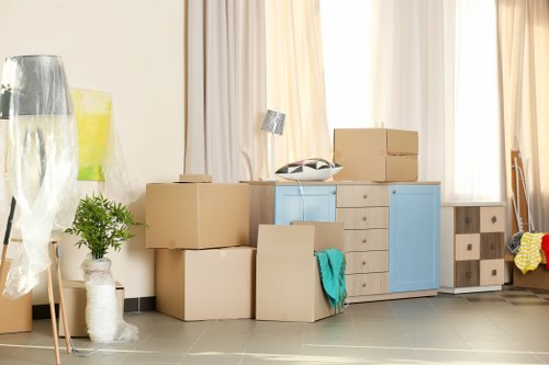 Furniture removal team handling a home move in Harrow