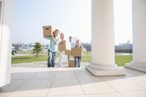 Packing and furniture protection for a house move in Harrow