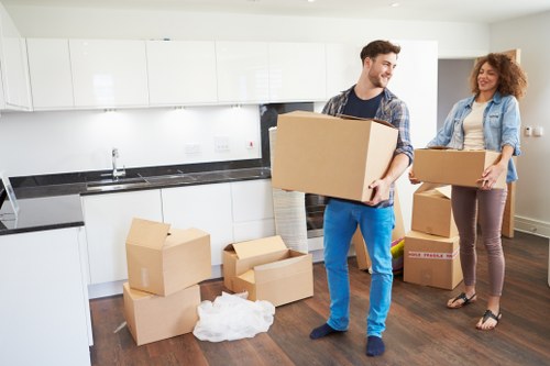 Local office relocation with careful loading in Harrow
