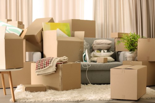 Office packing and unpacking support for a business relocation in Harrow