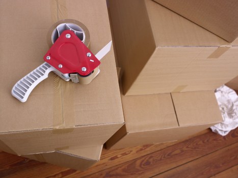 Local moving crew loading a van for a flat or house removal in Harrow